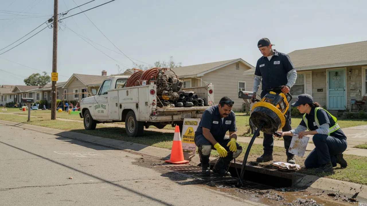 Drain Cleaning in Hermleigh, TX near me